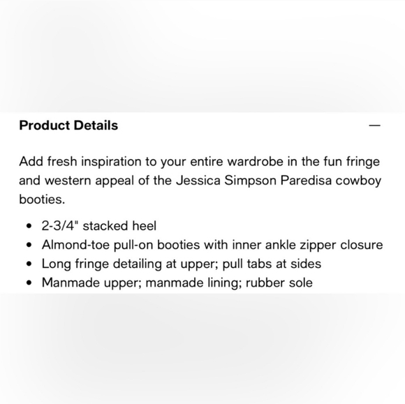 Jessica Simpson Paredisa Rhinestone Fringe Cowboy Booties Pink Nwot Size 6.5 - Picture 10 of 11